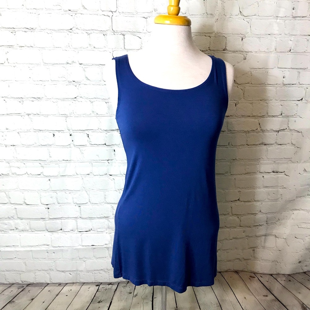 LOGO royal blue tank